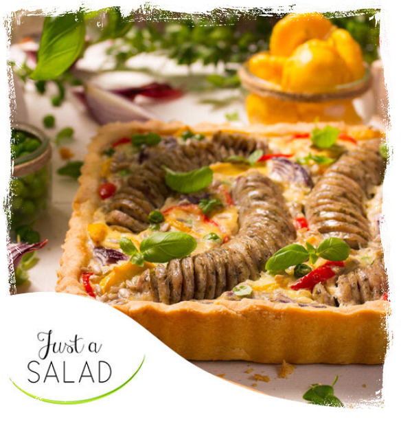 EASTER TART WITH WHITE SAUSAGE