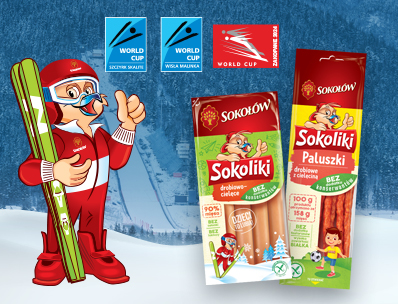 Sokołów sponsors the Ski Jumping World Cup!