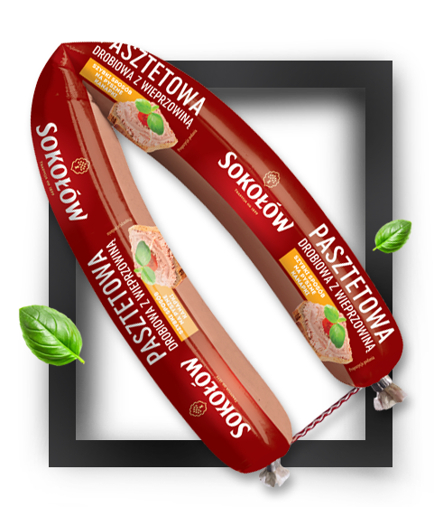 PASZTETOWA DROBIOWA Z WIEPRZOWINĄ 