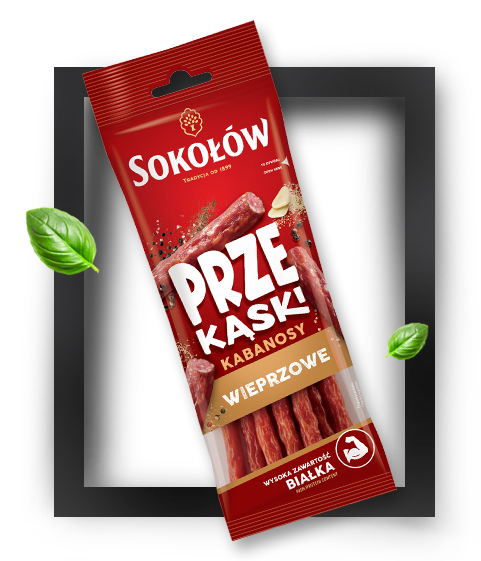 KABANOSY WIEPRZOWE 