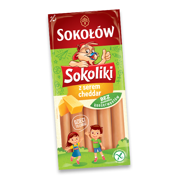  SOKOLIKI Z SEREM CHEDDAR