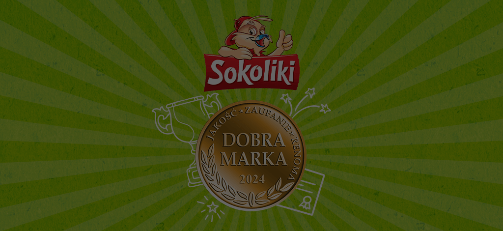 Sokoliki z wyróżnieniem Dobra Marka 2024!