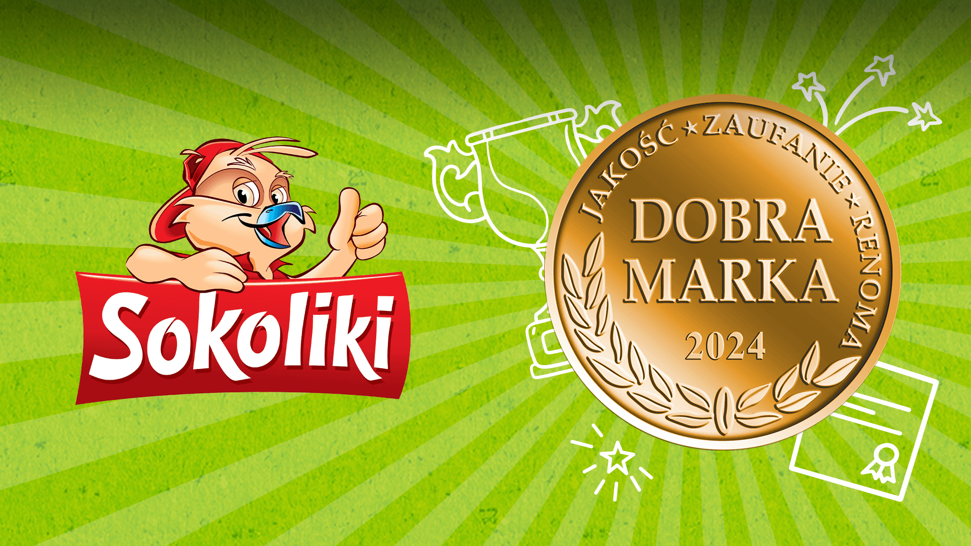 Sokoliki z wyróżnieniem Dobra Marka 2024!