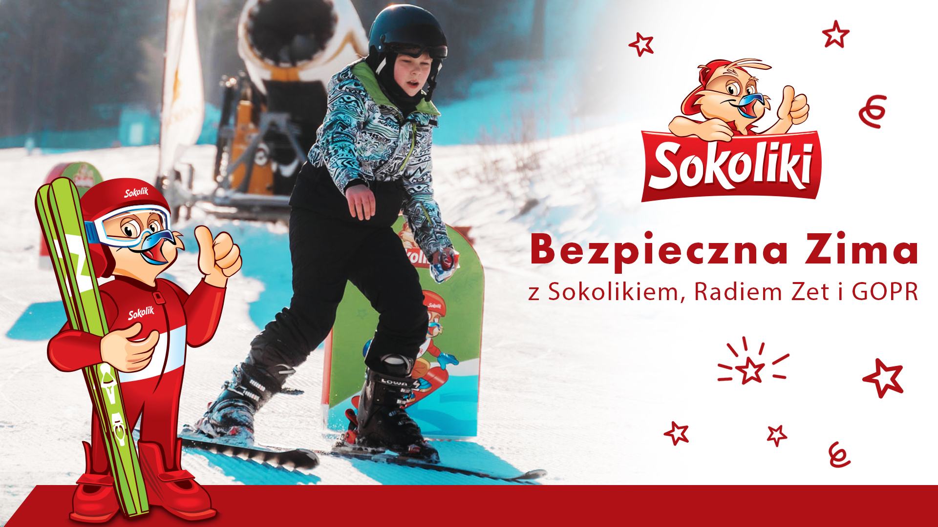 Safe winter with Sokolik, Radio Zet and GOPR