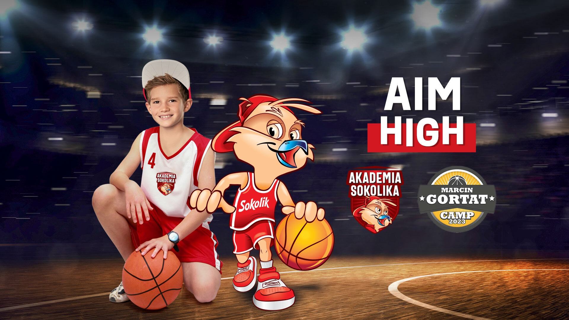 Sokołów sponsors the Marcin Gortat Camp 2023 