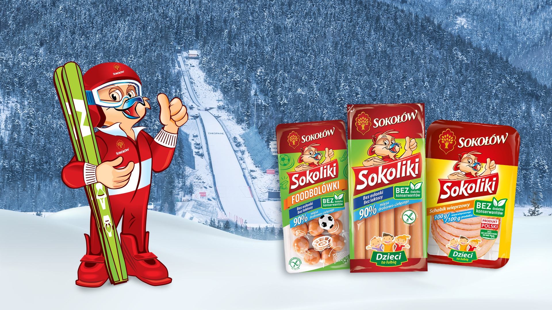 Sokołów sponsors the Ski Jumping World Cup in Zakopane!