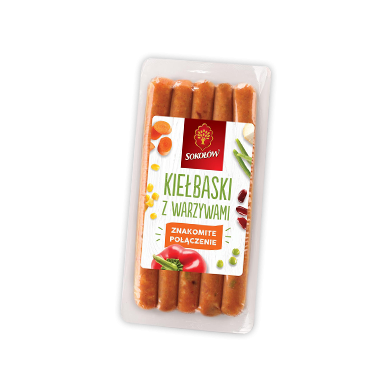 SAUSAGES WITH VEGETABLES