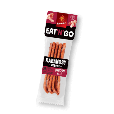 KABANOSY BACON BEEF