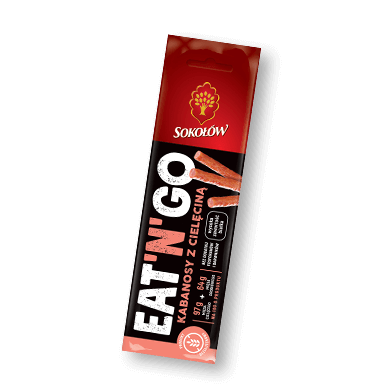 KABANOSY Z CIELĘCINĄ