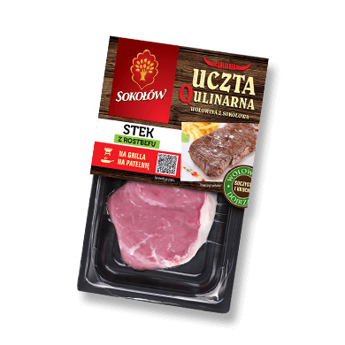 STEK Z ROSTBEFU WOŁOWEGO BEZ KOŚCI