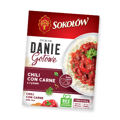 CHILI CON CARNE WITH RICE