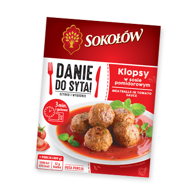 KLOPSY W SOSIE POMIDOROWYM