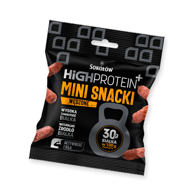 HIGH PROTEIN MINI SNACKI WĘDZONE