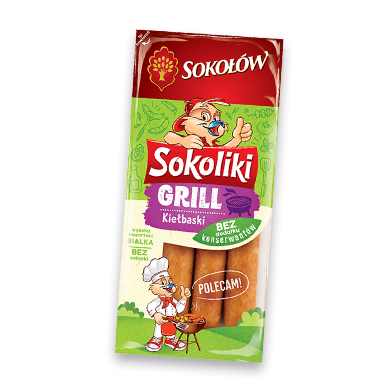 SOKOLIKI KIEŁBASKI NA GRILLA