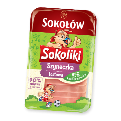 SOKOLIKI TURKEY TOAST HAM 