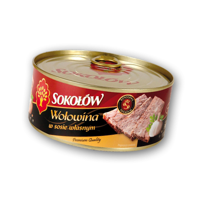 WOŁOWINA W SOSIE WŁASNYM