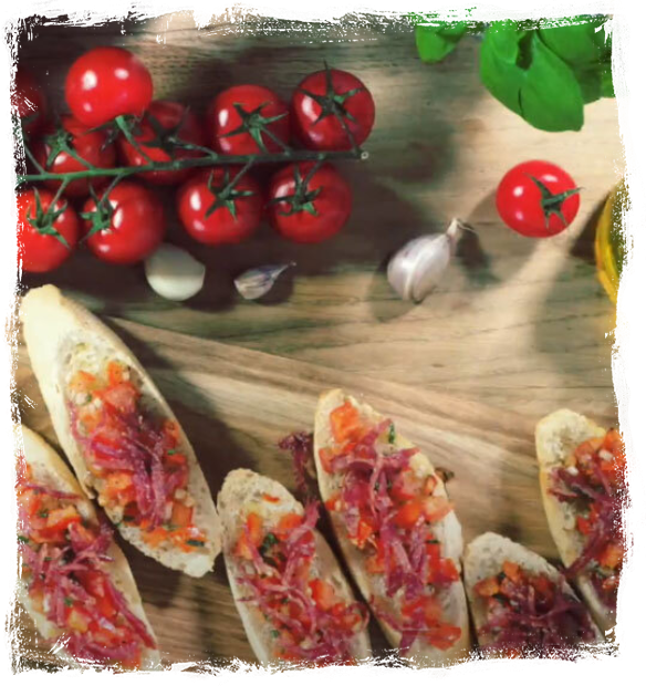 SALAMI BRUSCHETTA