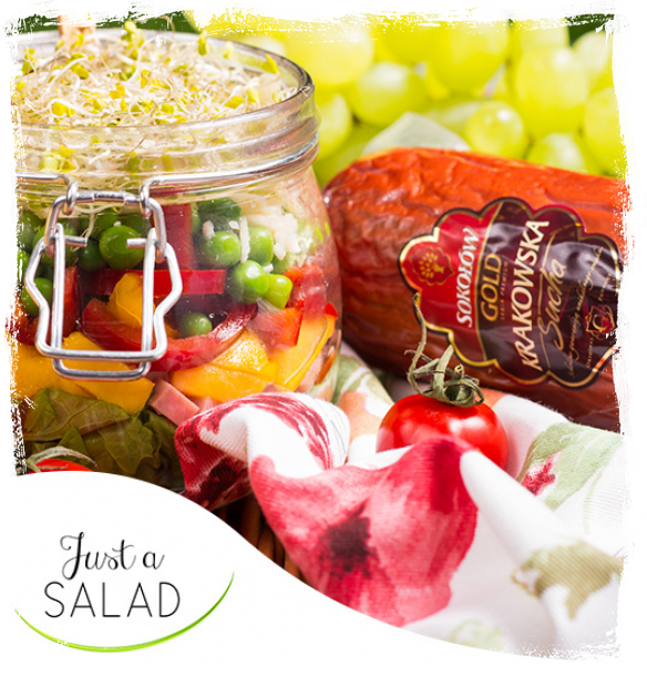 PICNIC SALAD WITH KRAKOWSKA SAUSAGE