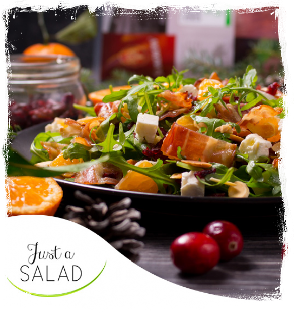FETA CHEESE AND ROASTED BACON SALAD