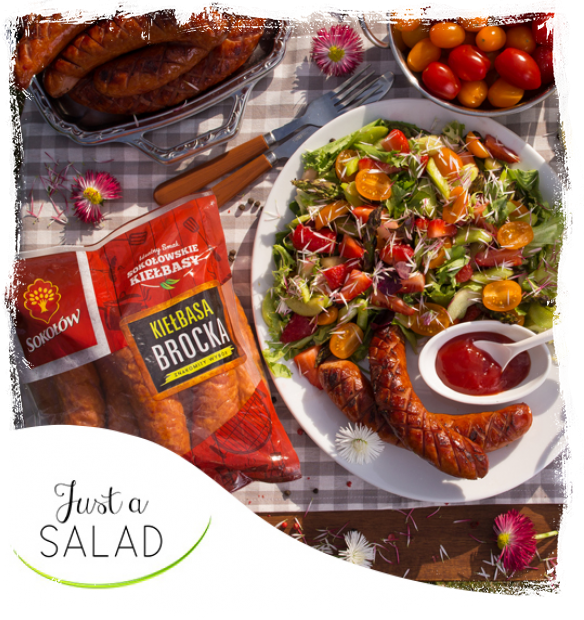 GRILLED BROCKA SAUSAGE SALAD 