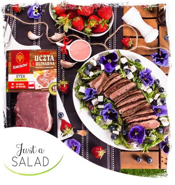 ROAST BEEF STEAK SALAD