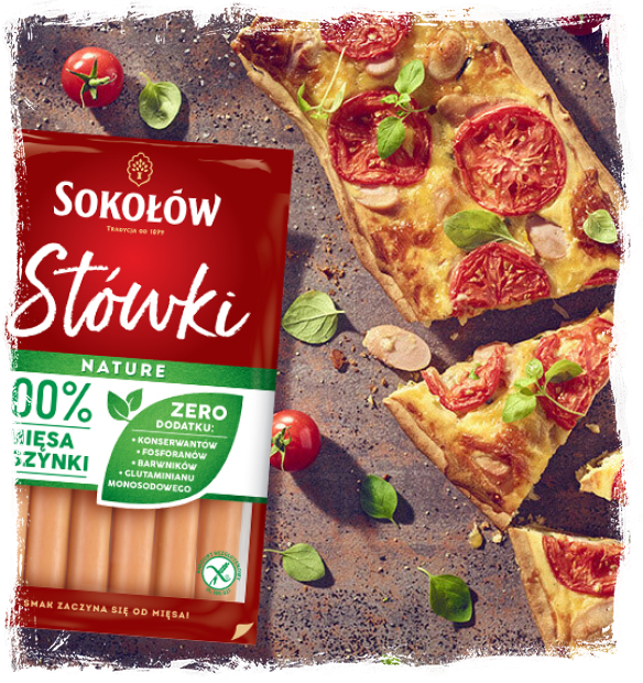 TARTA Z PARÓWKAMI I WARZYWAMI