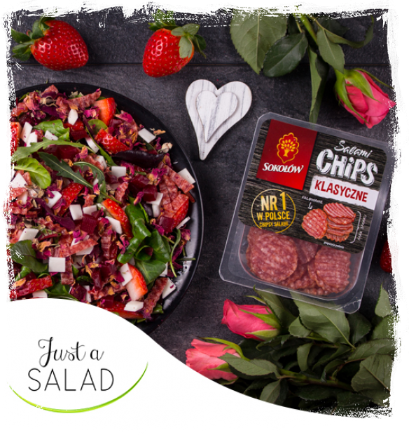 BED OF ROSES - VALENTINE'S DAY SALAD