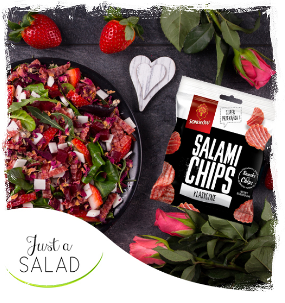 BED OF ROSES - VALENTINE'S DAY SALAD