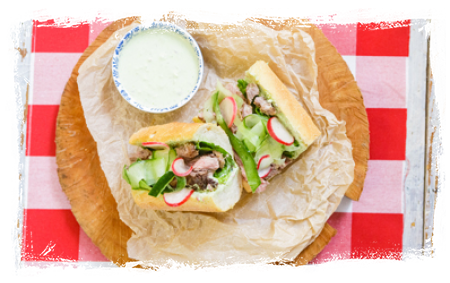 KANAPKI ZE STEKIEM Z ANTRYKOTU