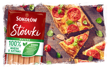 TARTA Z PARÓWKAMI I WARZYWAMI