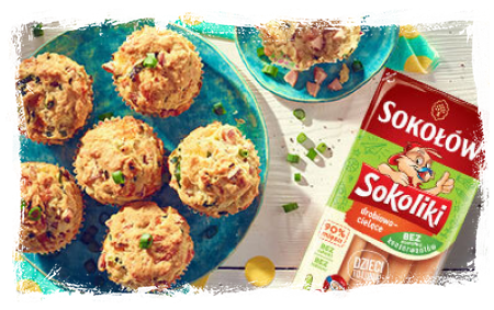 DRY MUFFINS WITH WIENERS  