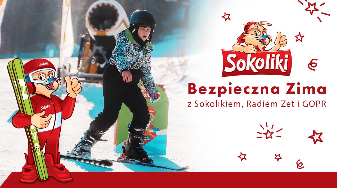Safe winter with Sokolik, Radio Zet and GOPR